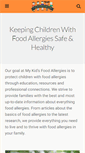 Mobile Screenshot of mykidsfoodallergies.com